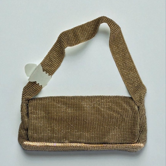 Gold Beaded Bag H&M - Picture 1 of 5